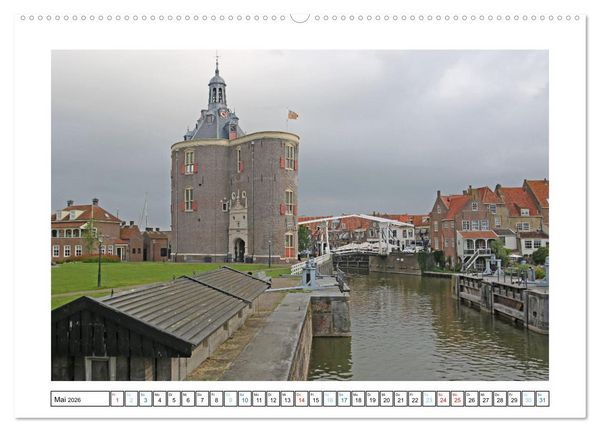 Produktbild: Hollands alte Hansest&auml;dte (Wandkalender 2026 DIN A2 quer), CALVENDO Monatskalender