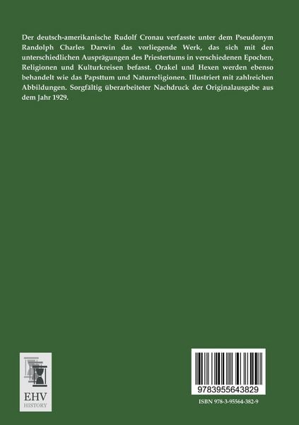 Produktbild: Die Entwicklung des Priestertums und der Priesterreiche