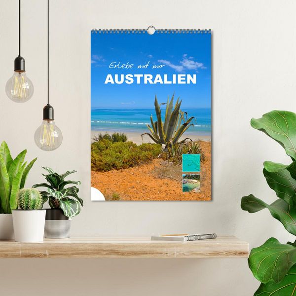 Produktbild: Erlebe mit mir Australien (Wandkalender 2026 DIN A3 hoch), CALVENDO Monatskalender