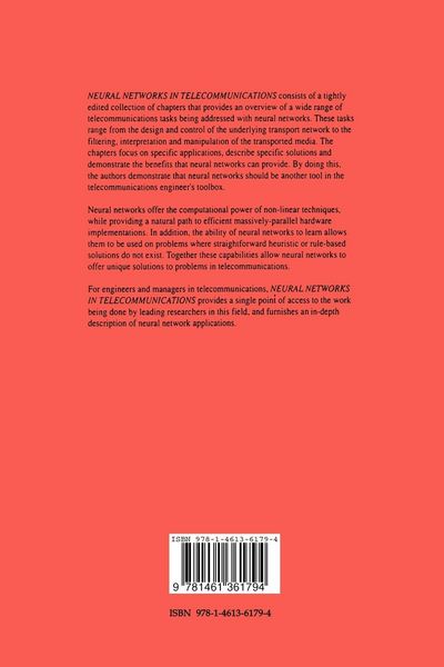 Produktbild: Neural Networks in Telecommunications