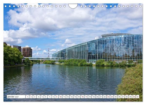 Produktbild: Strasbourg - Ville d'histoire et de charme au c&oelig;ur de l'Europe (Calendrier mural 2027 DIN A4 vertical), CALVENDO calendrier mensuel