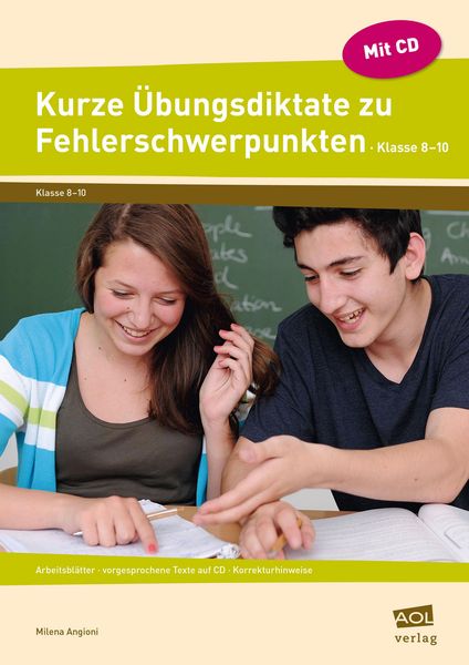 Kurze Übungsdiktate zu Fehlerschwerpunkten Kl.8-10, Set von Milena Angioni, Scolix in der AAP Lehrerwelt GmbH, 978-3-403-10292-2