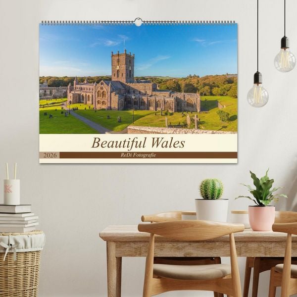 Produktbild: Beautiful Wales (Wall Calendar 2026 DIN A2 landscape), CALVENDO 12 Month Wall Calendar