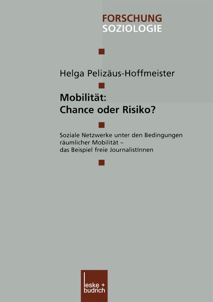 Produktbild: Mobilit&auml;t: Chance oder Risiko?