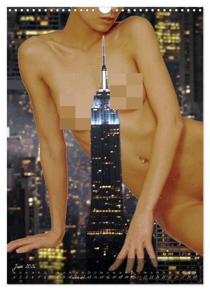 Produktbild: Big Apple Akt (Wandkalender 2026 DIN A3 hoch), CALVENDO Monatskalender
