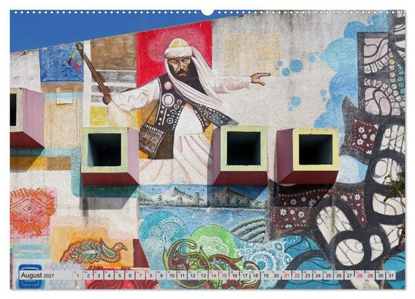 Produktbild: Farbenfrohes Pakistan (Wandkalender 2027 DIN A2 quer), CALVENDO Monatskalender