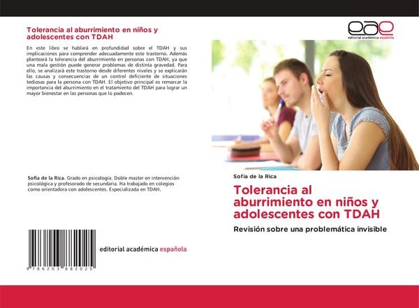 Produktbild: Tolerancia al aburrimiento en ni&ntilde;os y adolescentes con TDAH