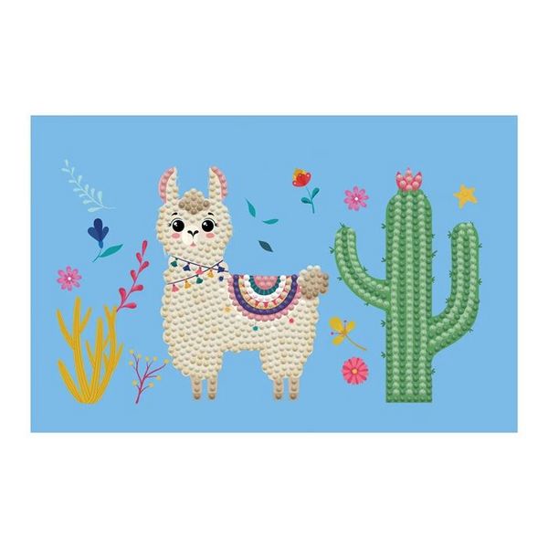 Produktbild: DOTZIES BY DIAMOND DOTZ - Diamond Painting Etui Llama