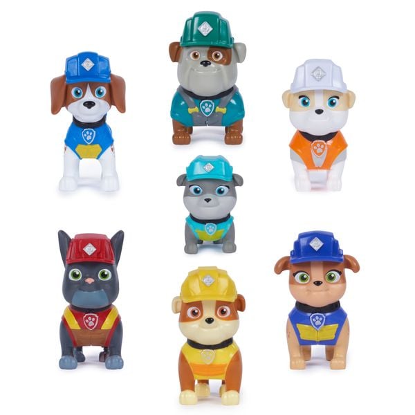 Rubble & Crew - Spielfiguren-Geschenkset mit 7 Hundefiguren zum Sammeln