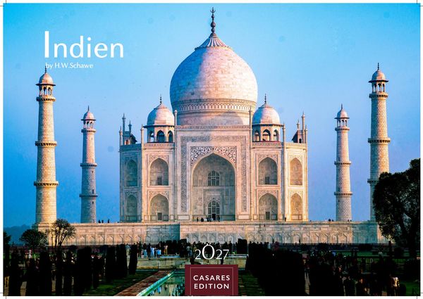 Produktbild: Indien Kalender 2027 &ndash; Wandkalender | Fotokalender Asien 35x50cm Grosses Format - Entdecken Sie die vielf&auml;ltige Kultur Indiens in 12 faszinierenden Fotos