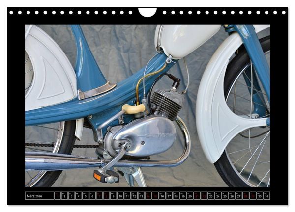 Produktbild: NSU Quickly - Mein Moped (Wandkalender 2026 DIN A4 quer), CALVENDO Monatskalender