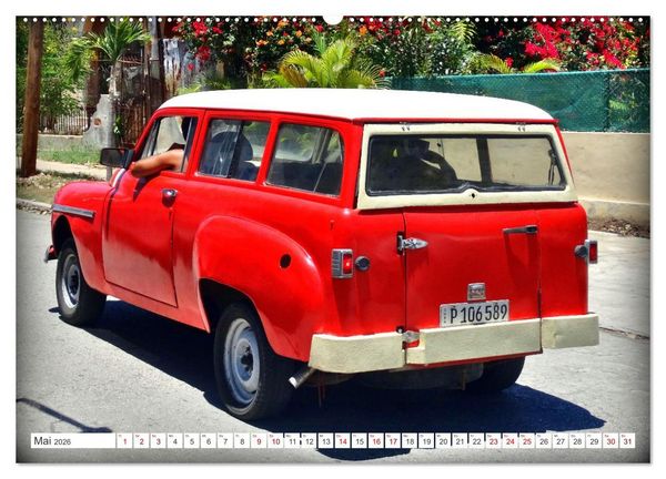 Produktbild: PLYMOUTH - Best of Station Wagons (Wandkalender 2026 DIN A2 quer), CALVENDO Monatskalender