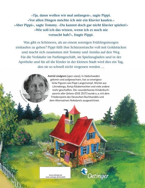 Pippi Langstrumpf geht einkaufen