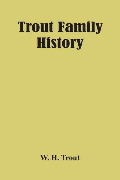 Produktbild: Trout Family History