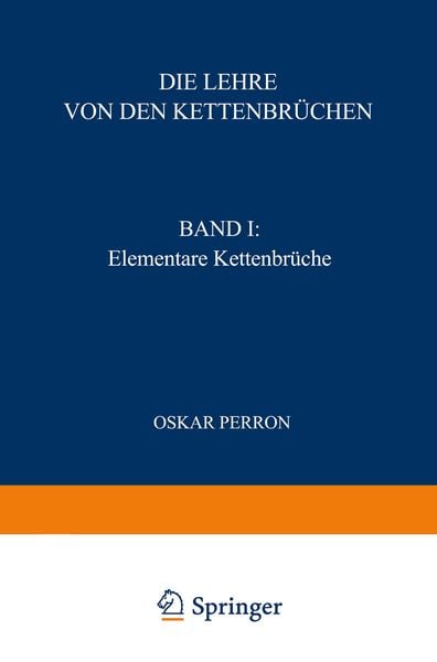 Produktbild: Die Lehre von den Kettenbr&uuml;chen