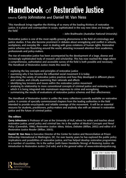 Produktbild: Handbook of Restorative Justice