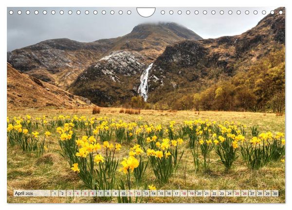 Produktbild: Schottland - Land aus Nebel und Licht (Wandkalender 2026 DIN A4 quer), CALVENDO Monatskalender