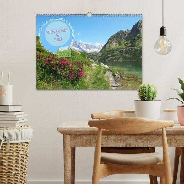 Produktbild: Natural landscape of France (Wall Calendar 2026 DIN A3 landscape), CALVENDO 12 Month Wall Calendar