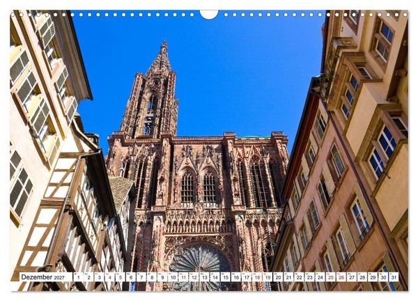 Produktbild: Stra&szlig;burg &ndash; Geschichte und Flair im Herzen Europas (Wandkalender 2027 DIN A3 quer), CALVENDO Monatskalender