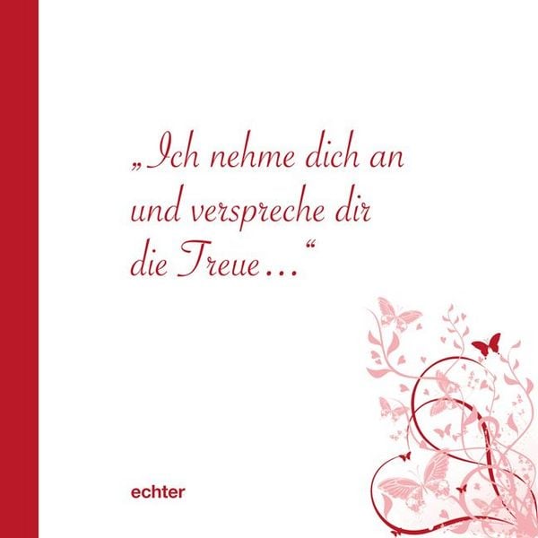 Produktbild: Ich nehme dich an und verspreche dir die Treue