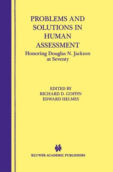 Produktbild: Problems and Solutions in Human Assessment