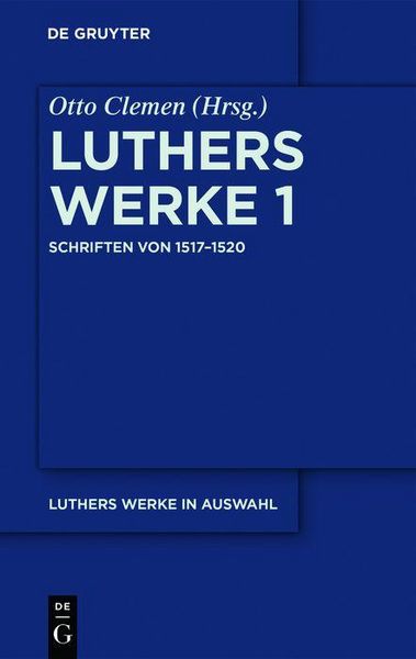 Produktbild: Schriften von 1517-1520