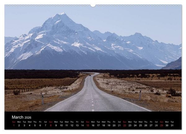 Produktbild: South Island of New Zealand (High Quality Premium Wall Calendar 2026 DIN A2 landscape),CALVENDO 12 Month Wall Calendar