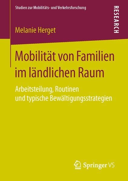 Produktbild: Mobilit&auml;t von Familien im l&auml;ndlichen Raum