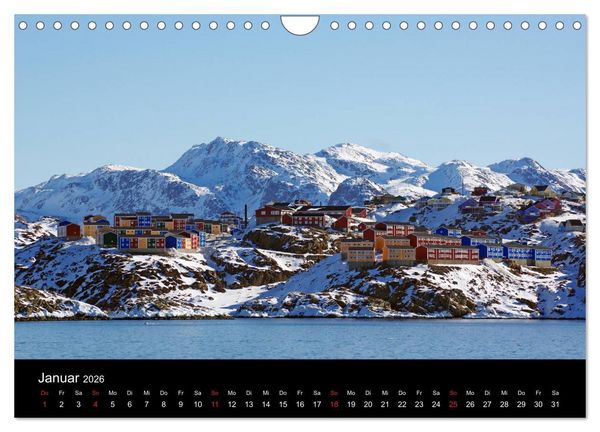 Produktbild: Gr&ouml;nland - Der wilde, wei&szlig;e Westen (Wandkalender 2026 DIN A4 quer), CALVENDO Monatskalender