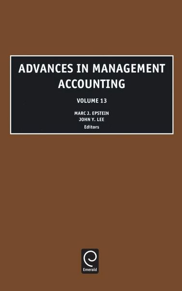 Produktbild: Advances in Management Accounting