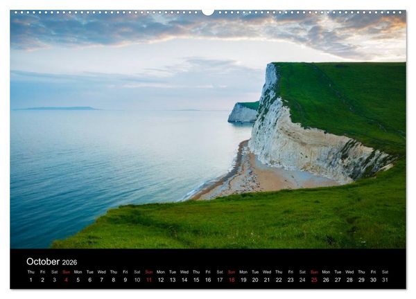 Produktbild: Dorset (High Quality Premium Wall Calendar 2026 DIN A2 landscape),CALVENDO 12 Month Wall Calendar