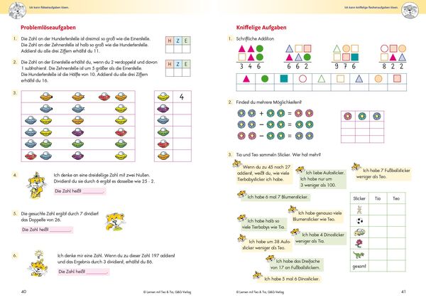 Produktbild: Lernen mit Teo und Tia Mathematik - 3. Klasse Volksschule