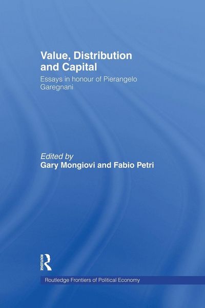 Produktbild: Value, Distribution and Capital