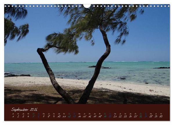 Produktbild: Indische Perle - Mauritius (Wandkalender 2026 DIN A3 quer), CALVENDO Monatskalender