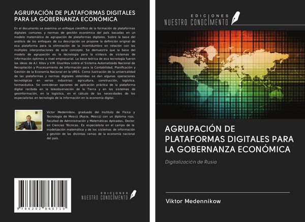 Produktbild: AGRUPACI&Oacute;N DE PLATAFORMAS DIGITALES PARA LA GOBERNANZA ECON&Oacute;MICA
