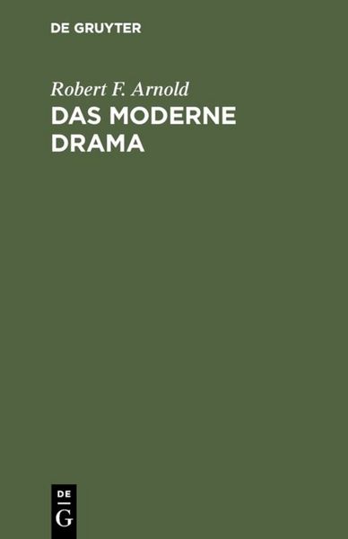 Produktbild: Das moderne Drama