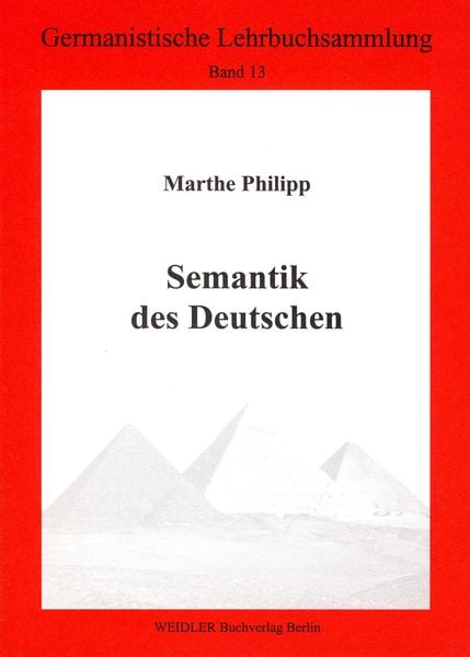 Produktbild: Semantik des Deutschen
