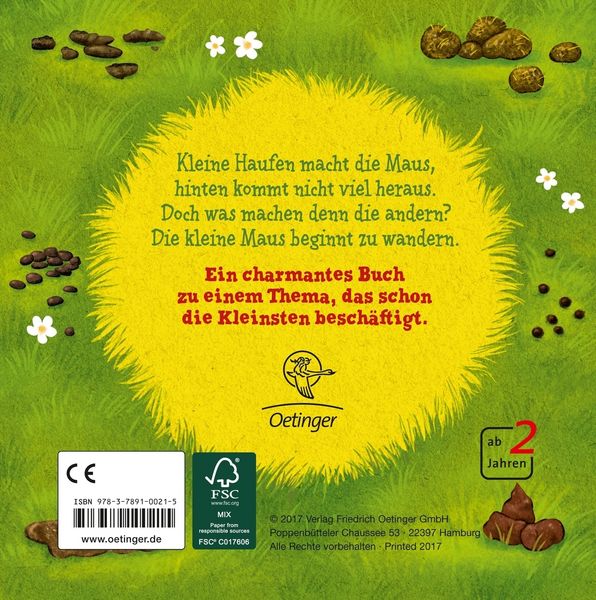 Produktbild: Zeig mal, sagt die kleine Maus, was kommt bei dir denn hinten raus?