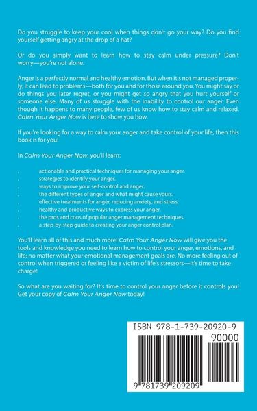 Produktbild: Calm Your Anger Now