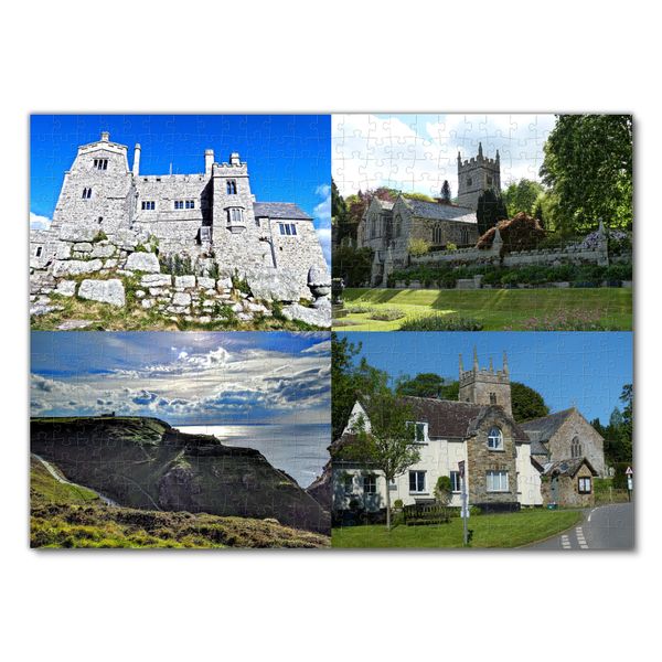 Produktbild: Lais Puzzle Collage Cornwall 500 Teile