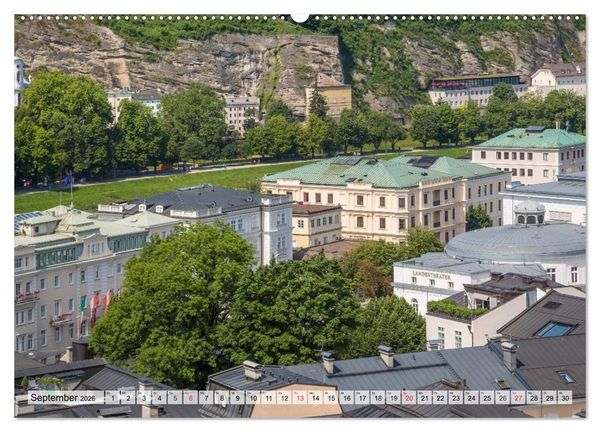 Produktbild: SALZBURG Blicke auf die Mozartstadt (hochwertiger Premium Wandkalender 2026 DIN A2 quer), Kunstdruck in Hochglanz