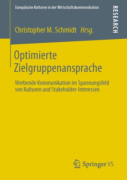 Optimierte Zielgruppenansprache, Taschenbuch von , Springer Fachmedien Wiesbaden GmbH, 9783531194912