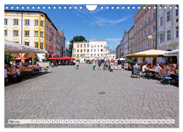 Produktbild: Eine Perle Oberbayerns - Rosenheim (Wandkalender 2026 DIN A4 quer), CALVENDO Monatskalender
