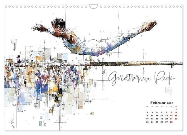 Produktbild: Olympische Luftspr&uuml;nge (Wandkalender 2026 DIN A3 quer), CALVENDO Monatskalender