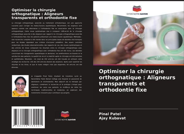 Produktbild: Optimiser la chirurgie orthognatique : Aligneurs transparents et orthodontie fixe