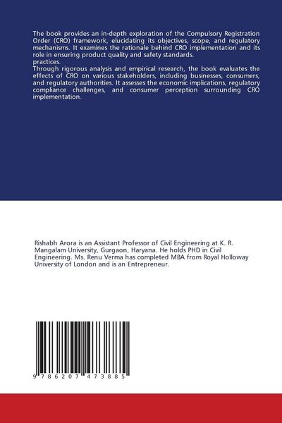 Produktbild: Ensuring Quality: Evaluating the Effects of CRO