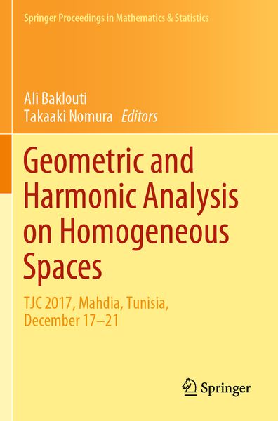 Produktbild: Geometric and Harmonic Analysis on Homogeneous Spaces