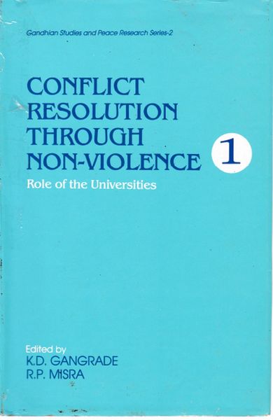 Produktbild: Conflict Resolution through Non-Violence: Role of the Universities