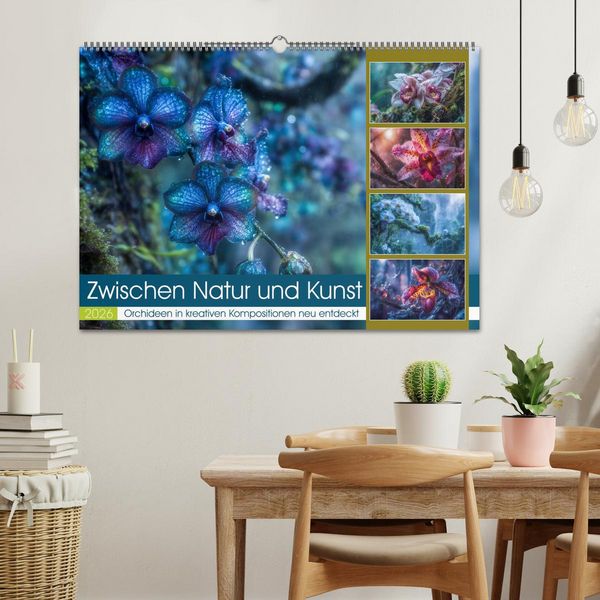 Produktbild: Zwischen Natur und Kunst (Wandkalender 2026 DIN A2 quer), CALVENDO Monatskalender