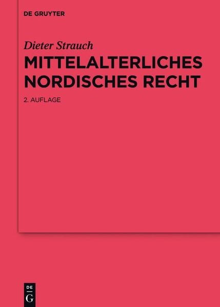 Produktbild: Mittelalterliches nordisches Recht